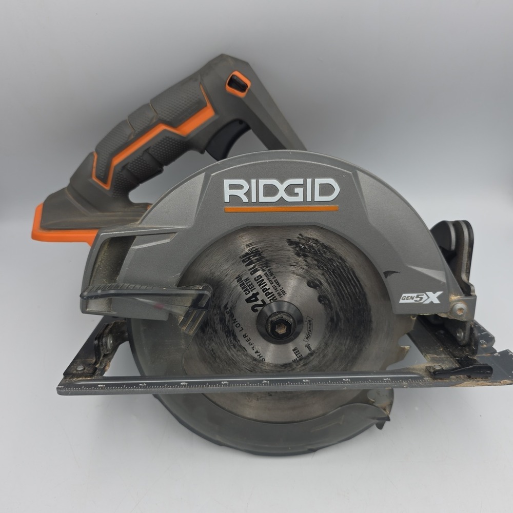 RIDGID Gen 5X 7-1/4 inch Circular Saw. 18v. R8652. Tool Only Tested Working